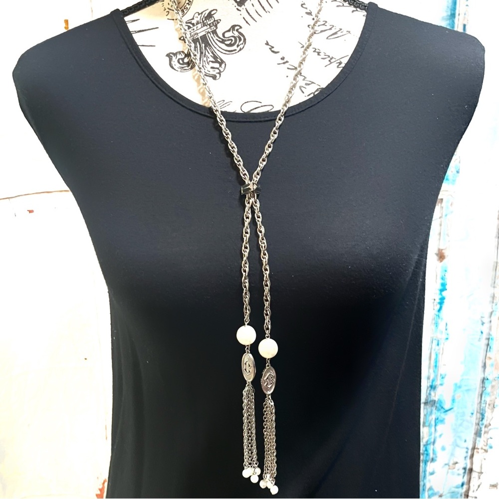 Vintage Lariat style necklace